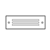 Focus Industries SL-04-3L-STU 2 Light Residential Brick
