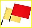 Champion Sports Solid Color Linesman Flags