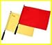 Champion Sports Solid Color Linesman Flags