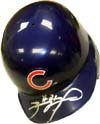 Sammy Sosa Autographed Chicago Cubs Baseball Mini Helmet