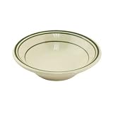 DISH FRUIT GRN BAND 5 OZ CS 3 DZ 07 1487 WORLD TABLEWARE CHINA DECORATED