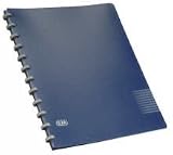 Produkt-Bild: Elba Ringmappe image profi vario-zipp 248x210x20mm 25 H&uuml;llen dunkelblau