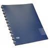 Elba vario-zipp Ringmappen/61420DB 210x248x20mm dunkelblau Inh.25 H�llen