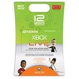 Xbox 360 12 Month Live Gold Card