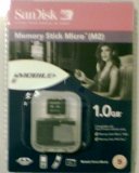 Sandisk 1 gb. Memory Stick Micro M2 in retail packaging