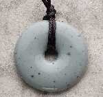 Teething Bling Pendant - Donut Shape (Moonstone)