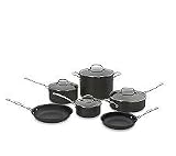 10-piece Chef's Classic Nonstick Hard AnodizedCookware Set