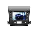 Pino-Intelligent MITSUBISHI OUTLANDER 2005- 2011 8 Zoll Touchscreen GPS DVD-Player Navigationssystem Integrierter GPS, Bluetooth, TV, AM / FM mit RDS, iPod, Lenkradfernbedienung, R¨¹ckfahrkamera