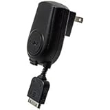 Retractable Home / Travel AC Charger for Verizon Apple iPhone 4