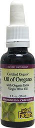 Natural Factors Oil of Oregano - 1 Ounce