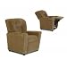 Hot Chocolate Child Recliner Chair with Cup Holder