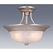 VAX-CC25653BN The Brussels Collection BN semi-flush light 2(100M) by Vaxcel