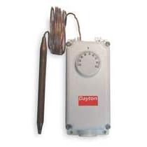 Dayton 2NNR6 Line Voltage T-Stat, -0 to 100 F, SPST