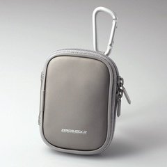 ZEROSHOCK Digital camera case (Small, silver) 95x65x25