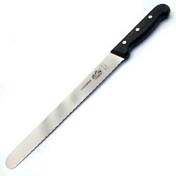 10 Wave Edge Bread Knife with Rosewood Handle (13-0056) by Swiss Army Brands Inc