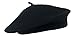 Chapeau Tribe Classic Stretchable Wool Black French Beret