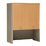 Bush Industries Bush Storage Hutch Lt Oak Ea - Model 184520