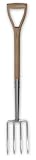 Threesixty Innovation SSBF038 Garden Angels Border Fork, Stainless Steel