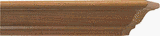 Foster Mantels 437 Richmond Stain Grade Mantel Shelf Or Cap