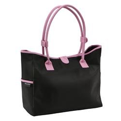 Black and Pink Kensington Diaper Bag