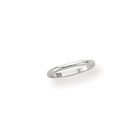 10k White Gold 2mm Traditional Women's Wedding Band