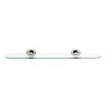 Alno A8350-18-PC Contemporary Glass Bathroom Shelf