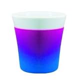 Kahla Touch Mug 0.30l Without Handle with Saucer Blue/Pink