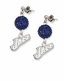 Utah Jazz Ovation Crystal Earrings