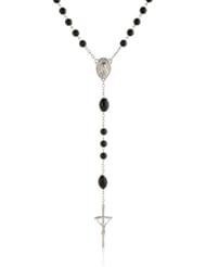 The Vatican Library Collection Silver-Tone Large Beads Rosary