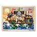 Melissa & Doug 48 Piece Wooden Jigsaw Puzzle PIRATE ADVENTURE