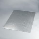 Office Products : Cleated Chair Mat for Low to Medium Pile Carpets, 46 x 60, No Lip, Clear - Sold as 1 Each