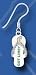 Corona Swarovski Crystal Got Lime Flip Flop Dangle Earrings