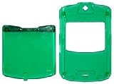 Clear Green Faceplate For Motorola RAZR V3