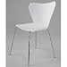 Kitchen & Housewares : Tendy Dining Chair - Set of 4 - White (White) (32.25" H x 17" W x 18" D)