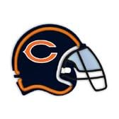 Chicago Bears Neon Football Helmet - Super Bowl Neon Lamp by Extreme Sports Neons