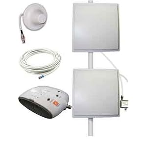 Wireless Extender zBoost YX610 Dual Band PCS and Cellular 800 / 1900 MHz 60db Amplifier Repeater Signal Booster kit (Professional installation required)