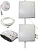 Wireless Extender zBoost YX610 Dual Band PCS and Cellular 800 / 1900 MHz 60db Amplifier Repeater Signal Booster kit (Professional installation required)