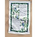 Paul Brent Blueberries Blueberry 2009 Linen Calendar Towel