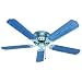 Ellington Ceiling Fans Celeste Model CCI52BB5 in Bright Brass. Indoor fan.