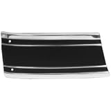 1969-72 Chevy Truck Fender Molding with Clips, Lower Front RH, Black by Dynacorn