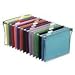 Smead Hanging Folder, Legal, 1 5 Cut Tab, Aqua, 25 per Box (64158)