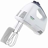 Black & Decker MX250 Power Pro Hand Mixer, White