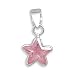 Pink CZ Star Pendant