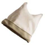 Organic Cotton Elf Cap Rose/Tan (One size)