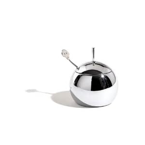 Alessi Anna Sugar Bowl and Spoon by Alessi
