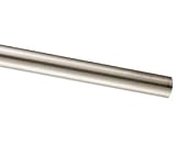 Custom Size Nickel Hanging Closet Rod