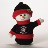 Buffalo Sabres 9" Animated Touchdown Snowman - NHL Hockey
