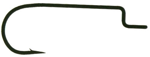 Eagle Claw L091 Round Bend Lazer Sharp Worm Hooks Size Color: Size 3 0; Red