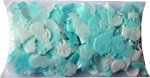 Beauty : Peppermint Bubble Bath Confetti - Snowman shapes