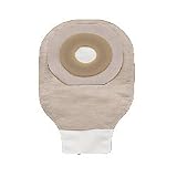 Premier Mini-Drainable Pouch, Pre-Sized Flextend Skin Barrier, with Tape, Beige, Stoma 1 3/4", 10/Bx, HOL8649